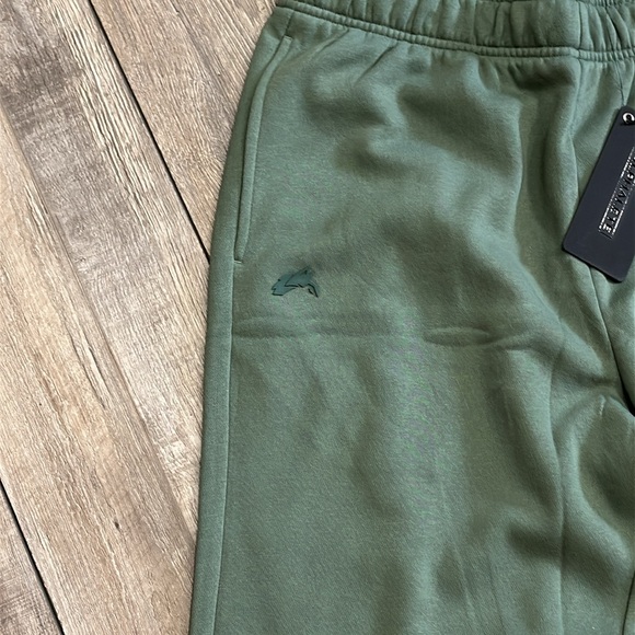 Alphalete Green wide leg sweatpants - Picture 2 of 5